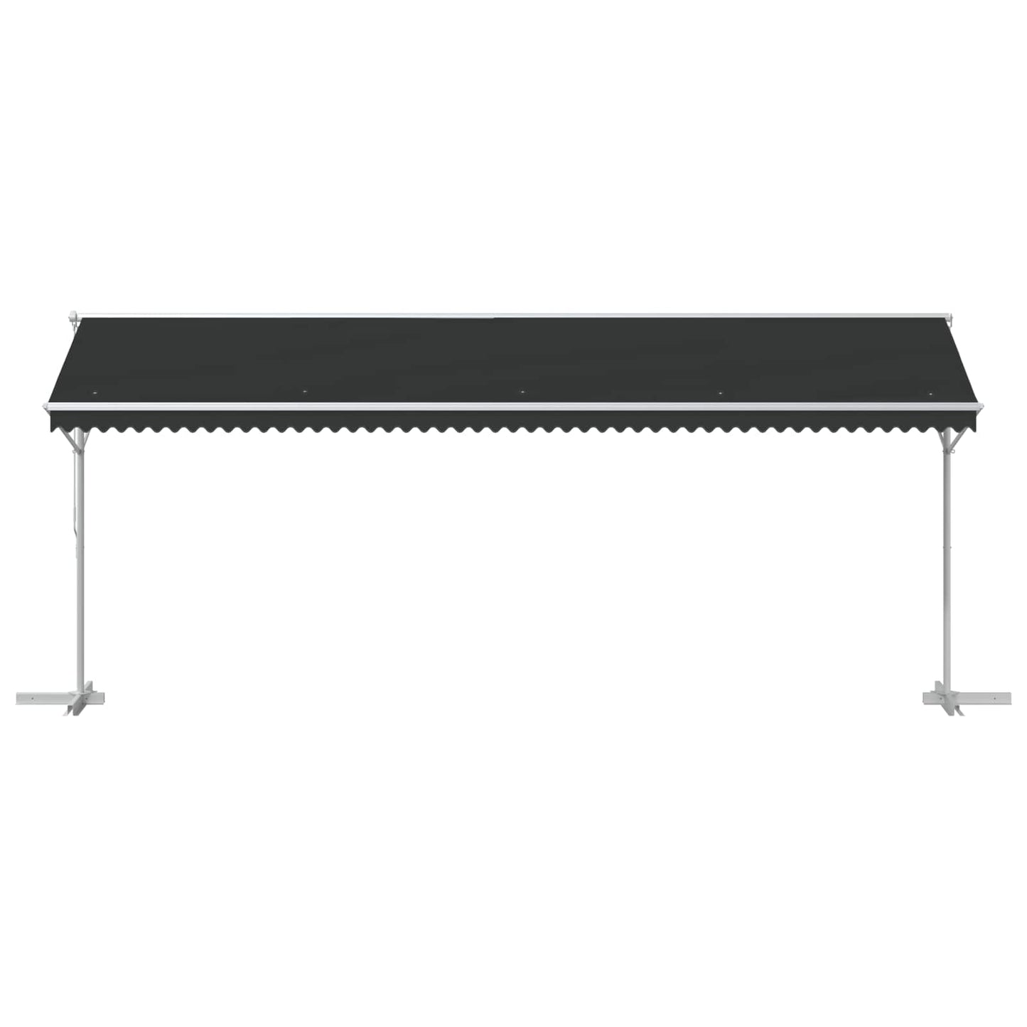 Volně Stojící Markýza Antracitová 6 X 3 M Polyester