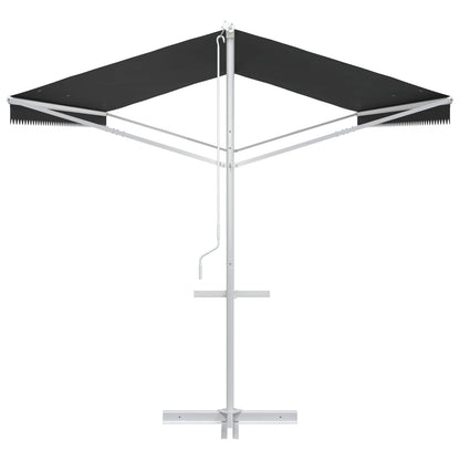 Volně Stojící Markýza Antracitová 6 X 3 M Polyester