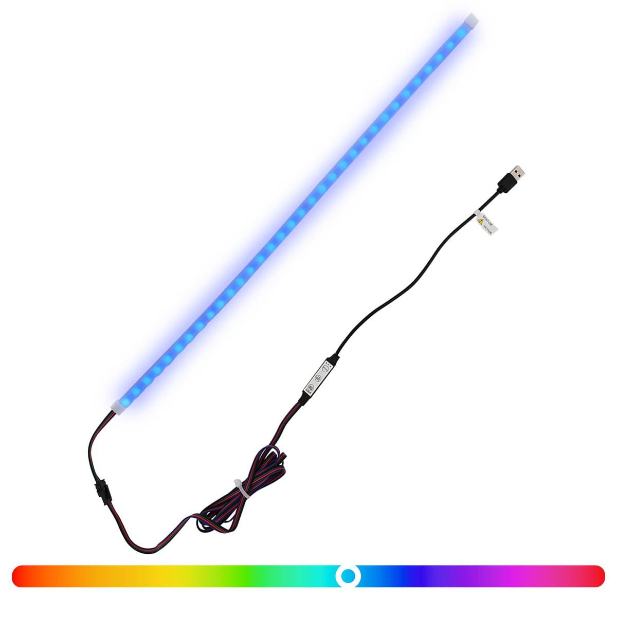 Led Pás 55 Cm Vícebarevný Pvc