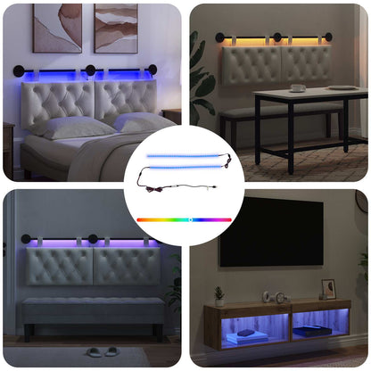 Led Pás 55 Cm Vícebarevný Pvc