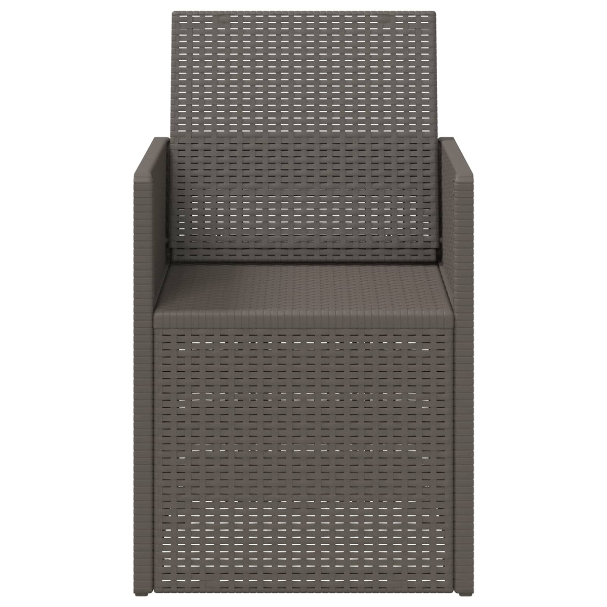 Zahradní Jídelní Židle 2 Pcs Světle Šedá Pp