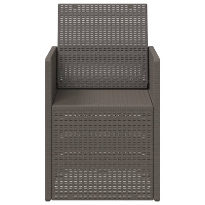 Zahradní Jídelní Židle 2 Pcs Světle Šedá Pp