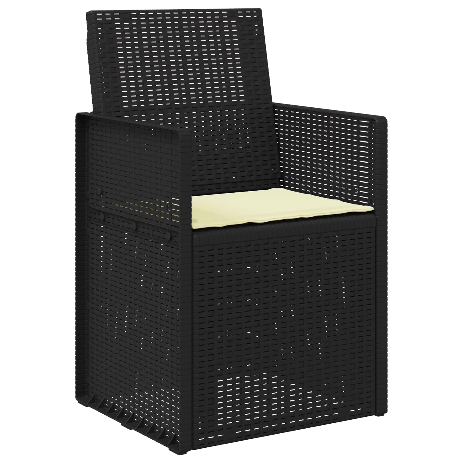 Zahradní Jídelní Židle 2 Pcs Antracitová A Krémová Pp