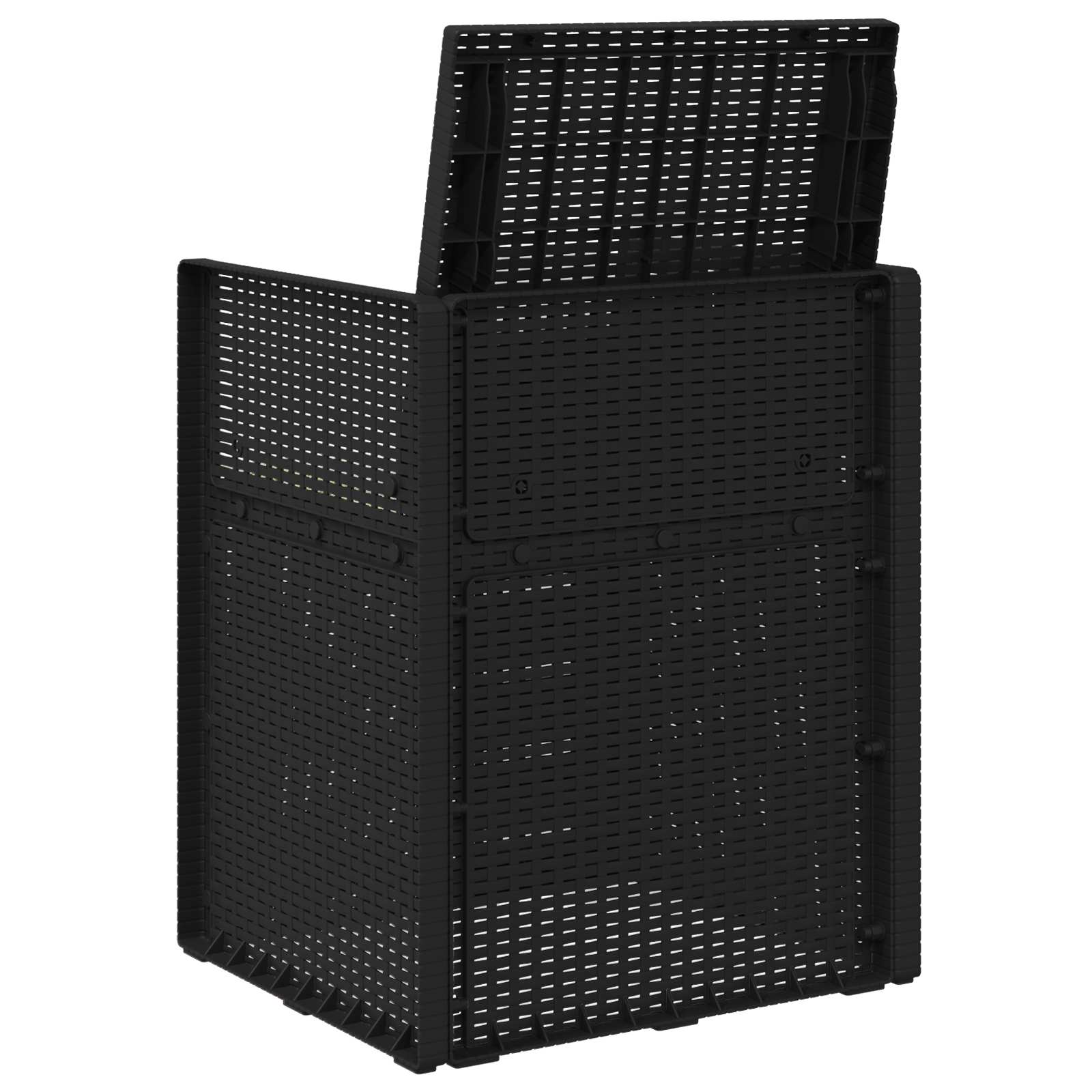 Zahradní Jídelní Židle 2 Pcs Antracitová A Krémová Pp