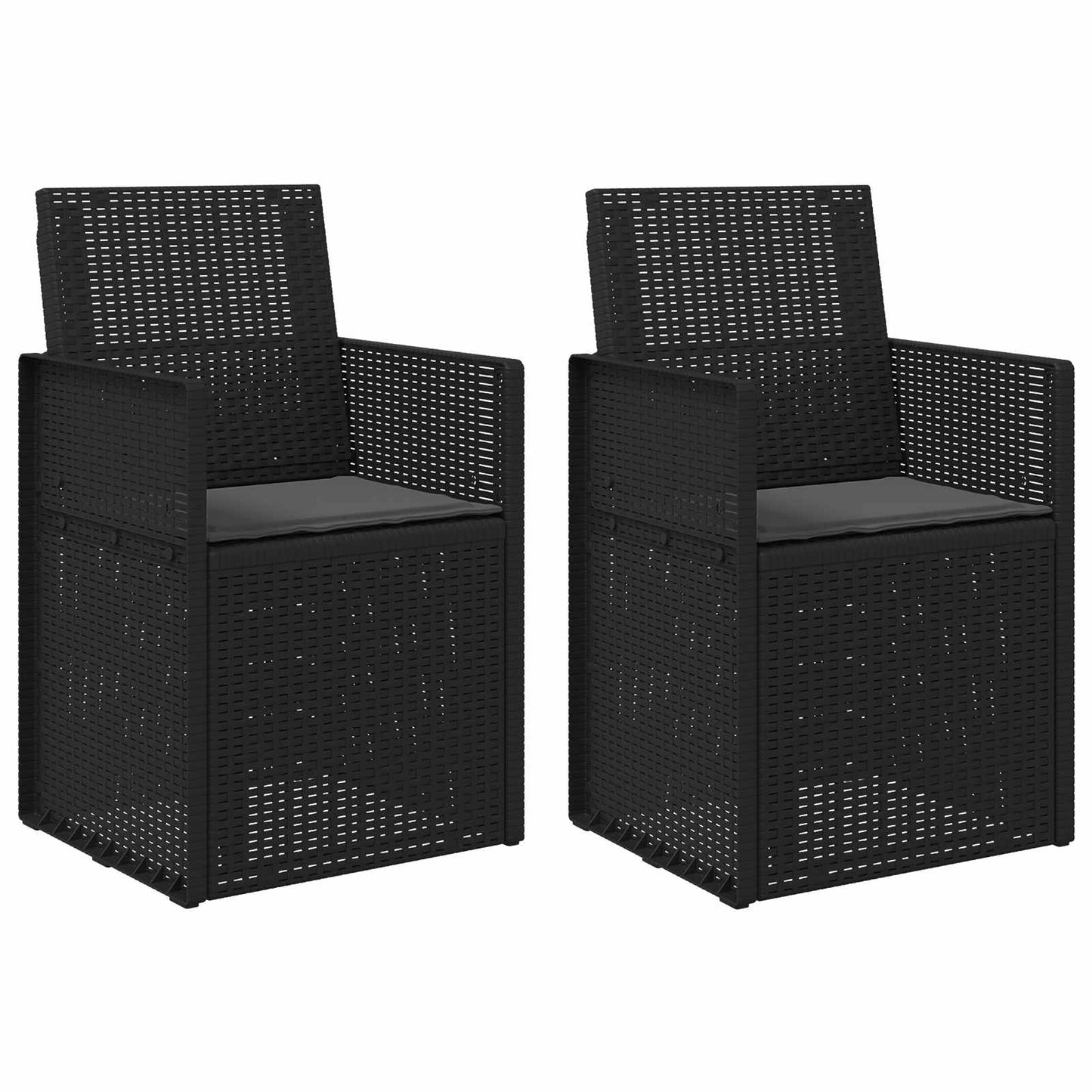 Zahradní Jídelní Židle 2 Pcs Antracitová Pp