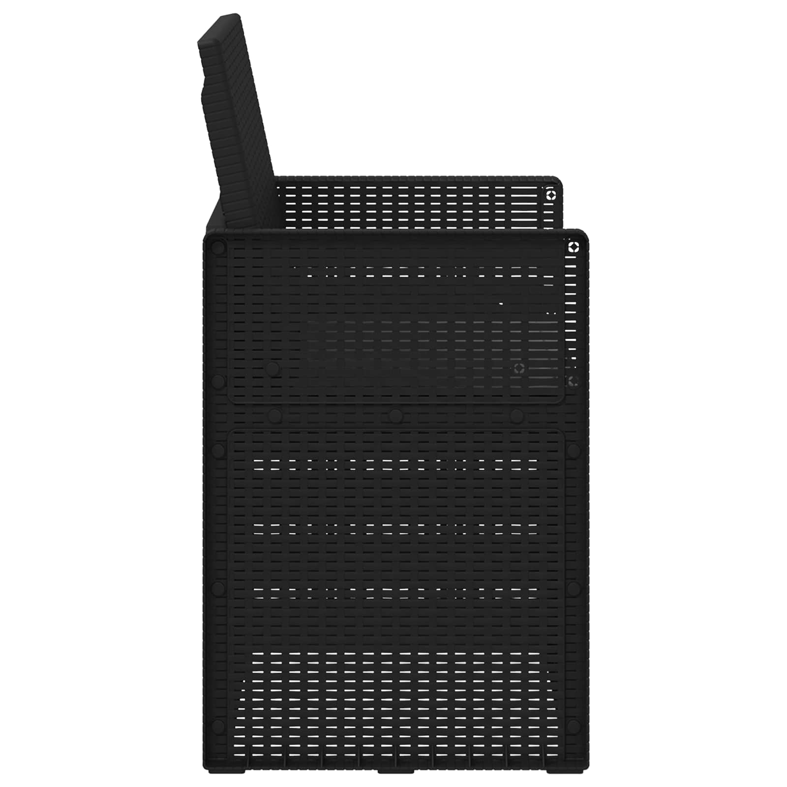 Zahradní Jídelní Židle 2 Pcs Antracitová Pp