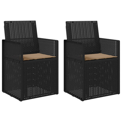 Zahradní Jídelní Židle 2 Pcs Antracitová A Taupe Pp