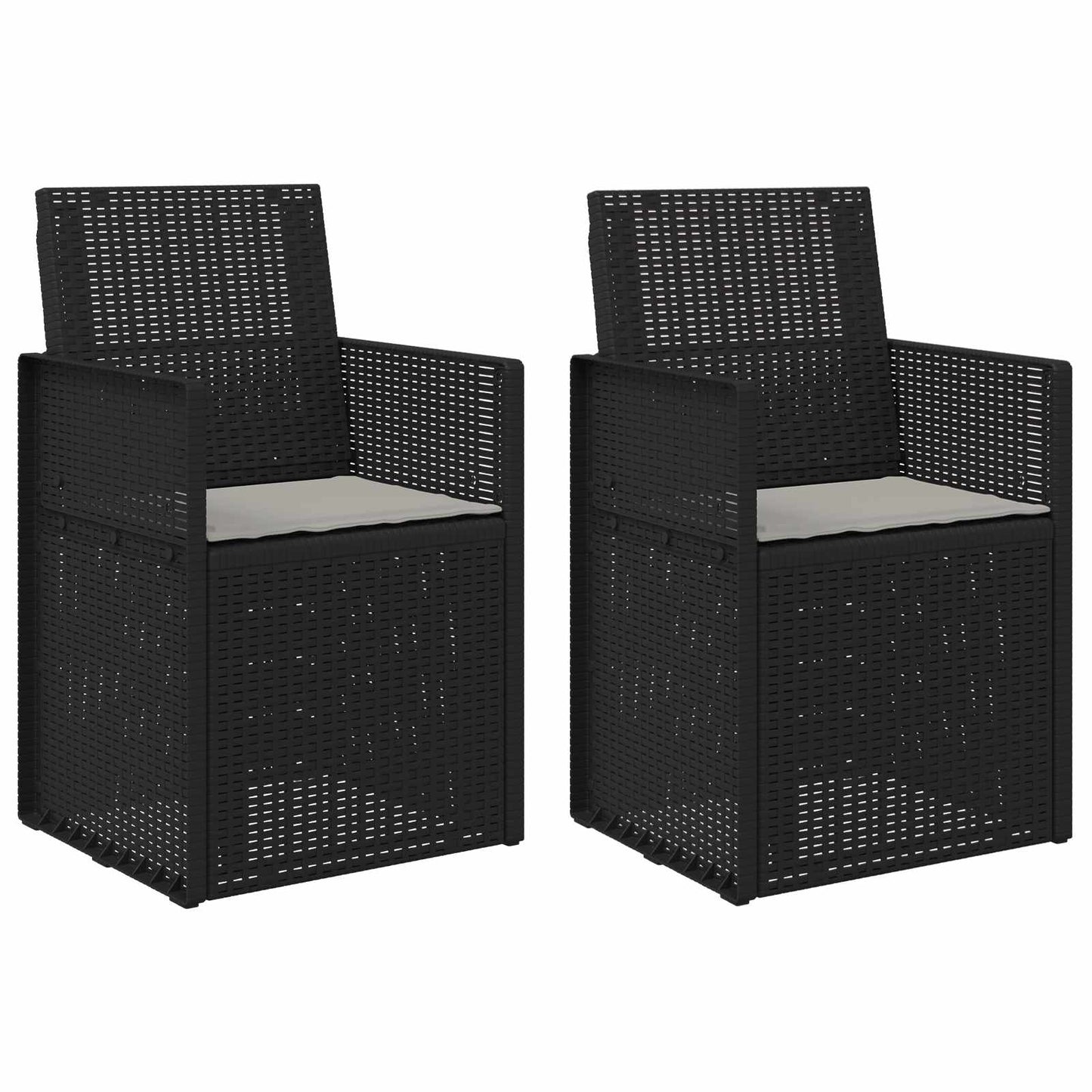 Zahradní Jídelní Židle 2 Pcs Antracitová A Světle Šedá Pp