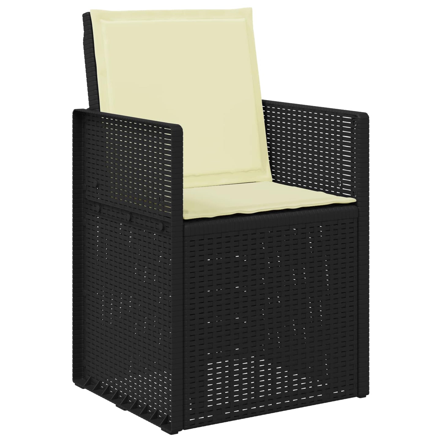 Zahradní Jídelní Židle 2 Pcs Antracitová A Krémová Pp