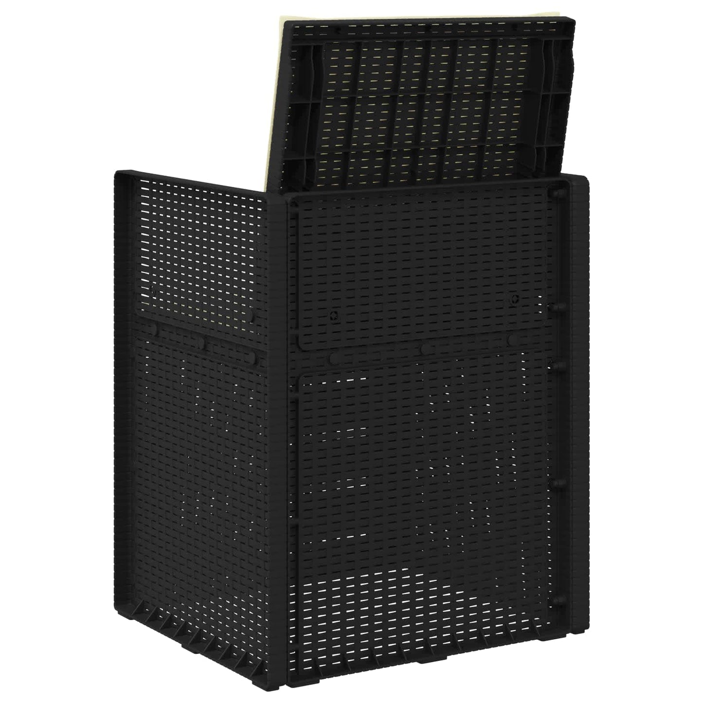Zahradní Jídelní Židle 2 Pcs Antracitová A Krémová Pp