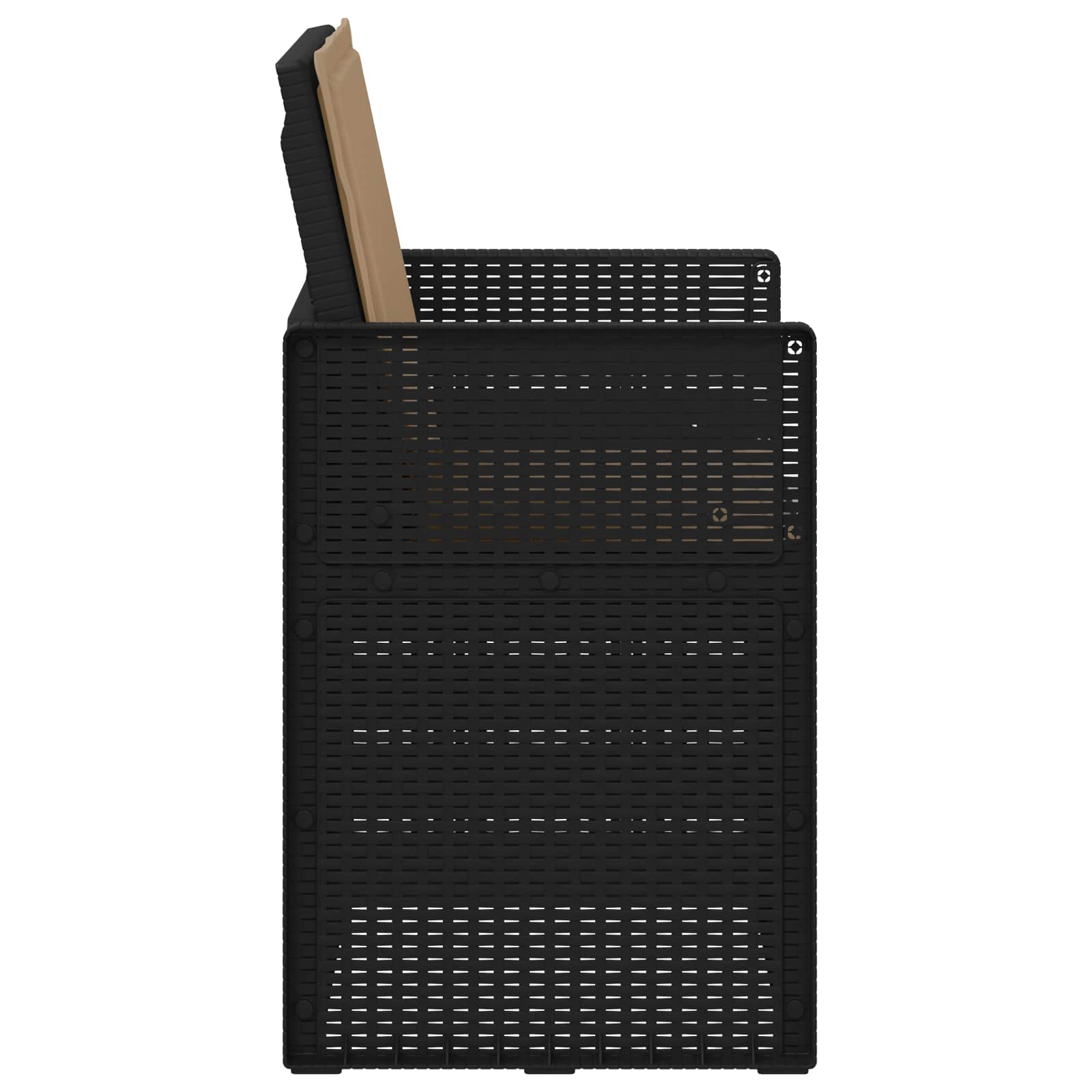 Zahradní Jídelní Židle 2 Pcs Antracitová A Taupe Pp