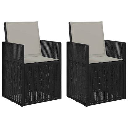 Zahradní Jídelní Židle 2 Pcs Antracitová A Světle Šedá Pp
