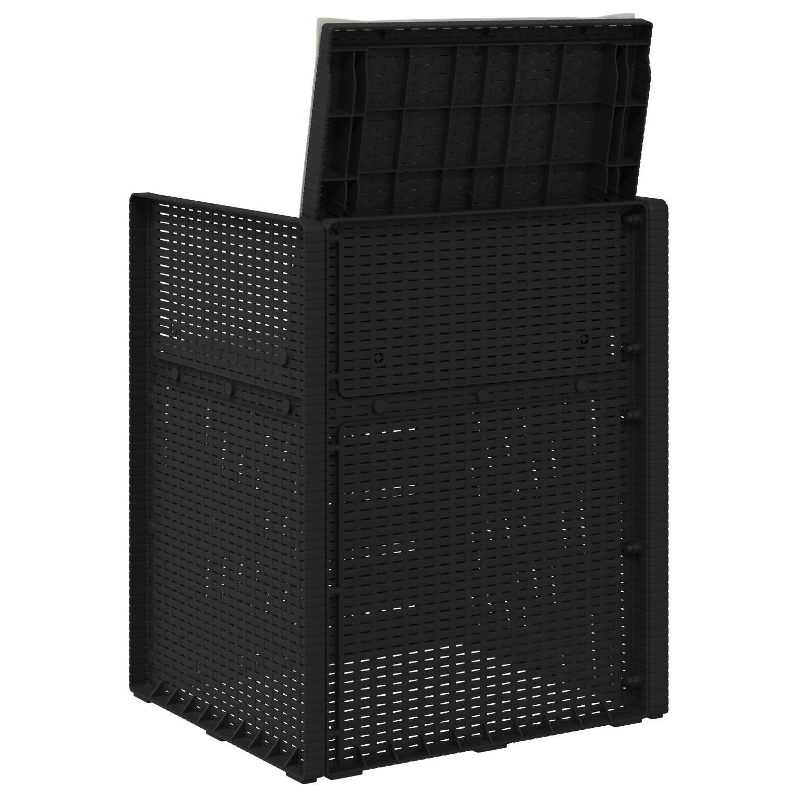 Zahradní Jídelní Židle 2 Pcs Antracitová A Světle Šedá Pp