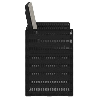 Zahradní Jídelní Židle 2 Pcs Antracitová A Světle Šedá Pp