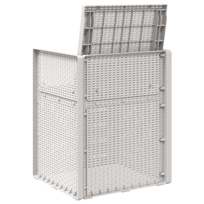 Zahradní Jídelní Židle 2 Pcs Bílá A Antracitová Pp