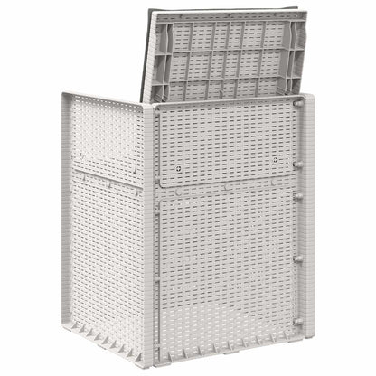 Zahradní Jídelní Židle 2 Pcs Bílá A Antracitová Pp
