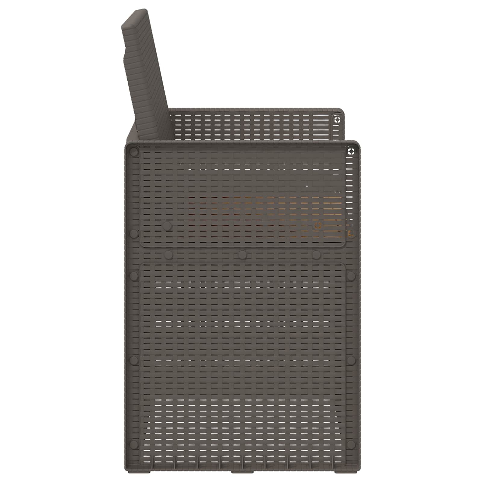 Zahradní Jídelní Židle 2 Pcs Světle Šedá, Šedobéžová Pp