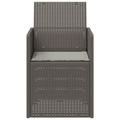 Zahradní Jídelní Židle 2 Pcs Světle Šedá Pp