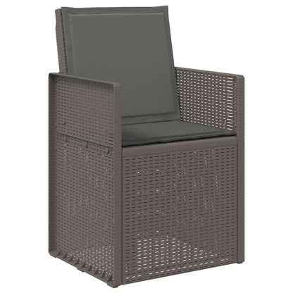 Zahradní Jídelní Židle 2 Pcs Světle Šedá A Antracitová Pp
