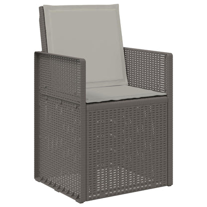 Zahradní Jídelní Židle 2 Pcs Světle Šedá Pp