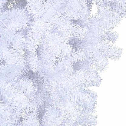 Umělý Vánoční Stromeček S Stojanem Bílá 120 Cm Pvc A Ocel