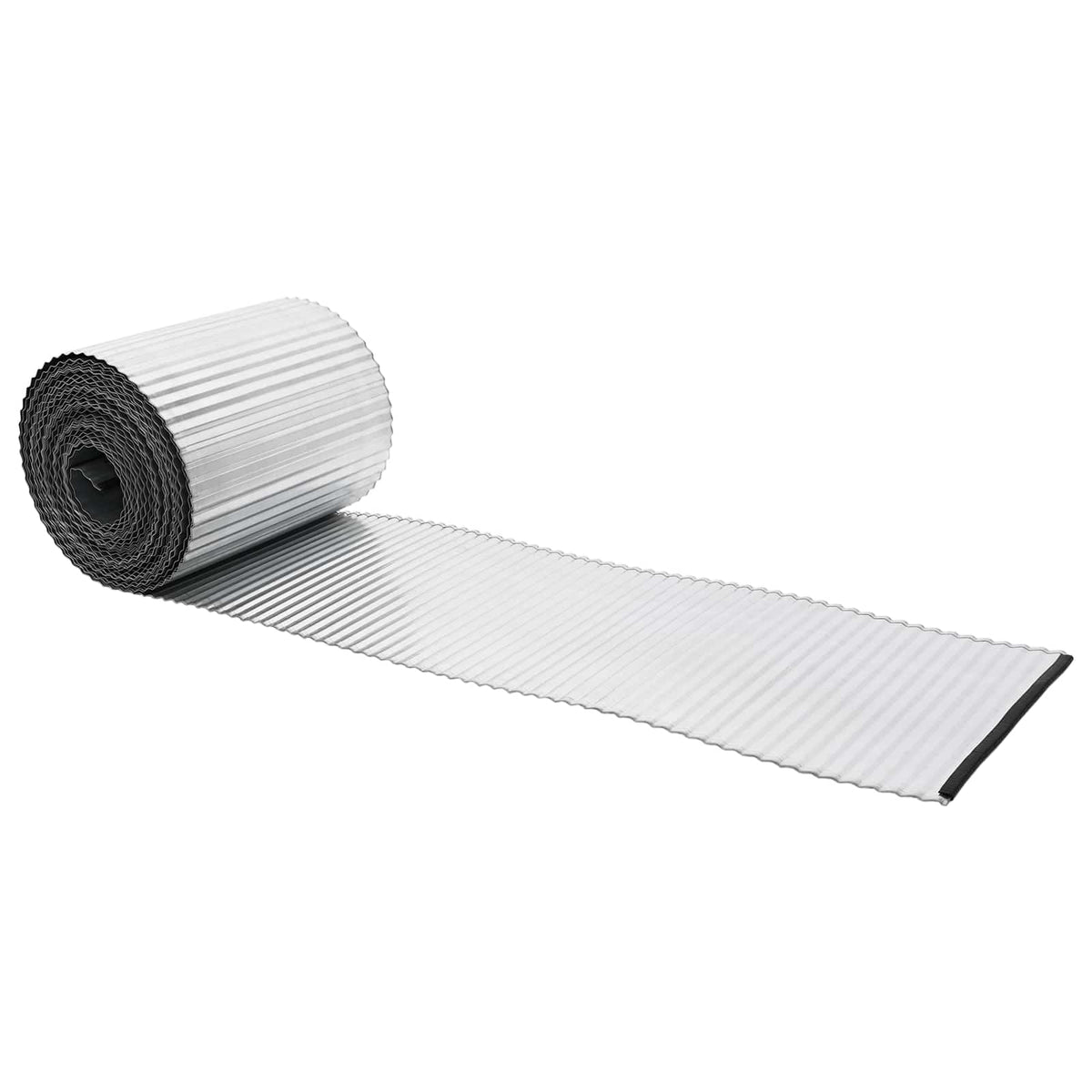 Okraj Trávníku 5 M X 10 Cm Stříbrná