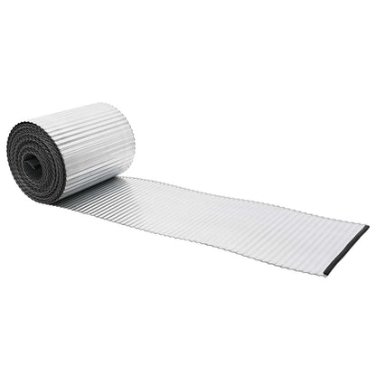 Okraj Trávníku 5 M X 10 Cm Stříbrná