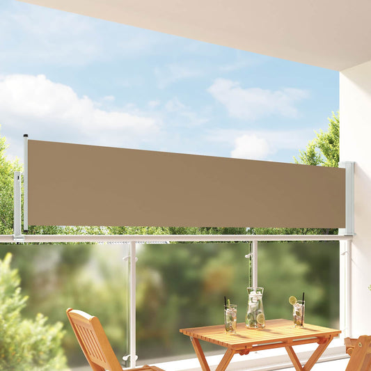 Boční Markýza 100 X 300 Cm 100% Polyester, Železo, Ocel