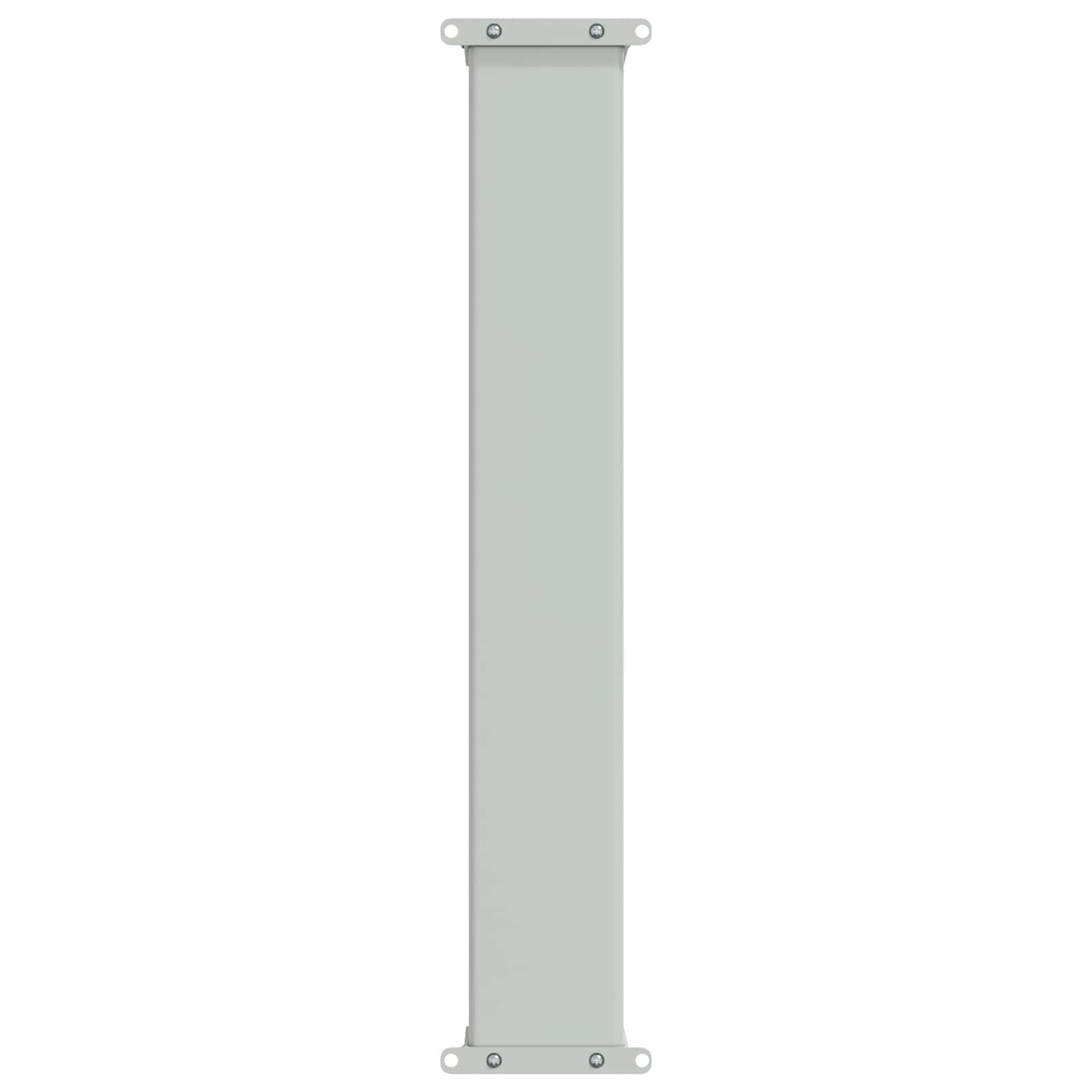 Boční Markýza 100 X 300 Cm 100% Polyester, Železo, Ocel