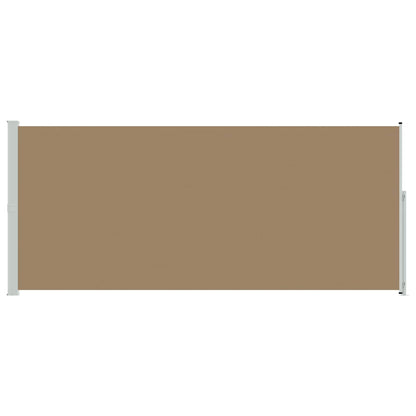 Výsuvná Boční Markýza 180 X 300 Cm Polyester Obdélníkový Taupe