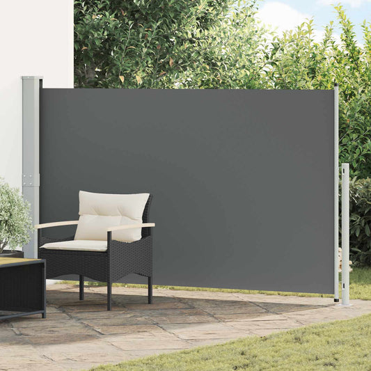 Výsuvná Boční Markýza 180 X 300 Cm Polyester Obdélníkový