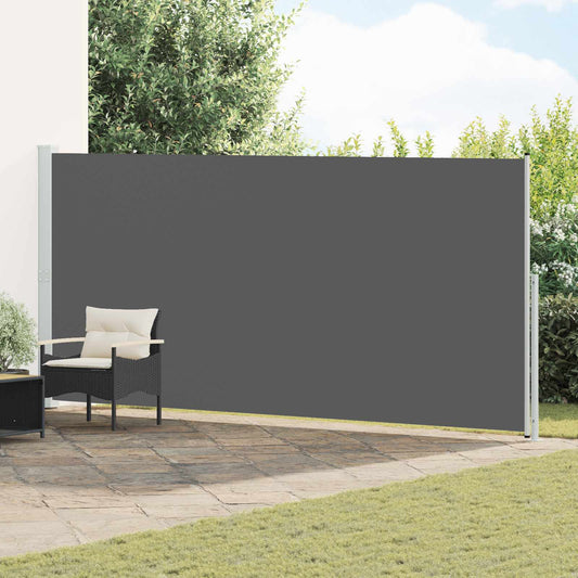 Výsuvná Boční Markýza 220 X 300 Cm Polyester Obdélníkový