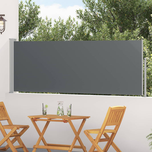 Výsuvná Boční Markýza 500 X 100 Cm Polyester Obdélníkový
