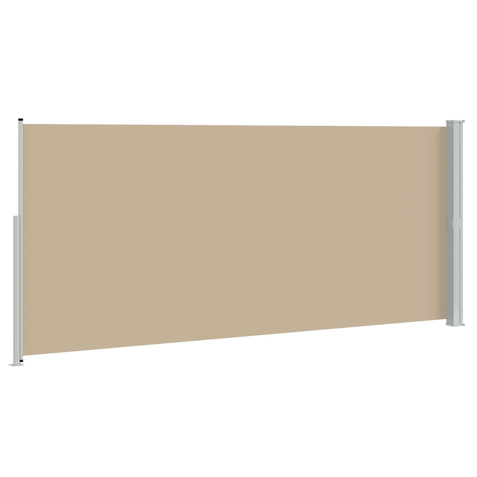 Výsuvná Boční Markýza 180 X 500 Cm 100% Polyester, Železo, Ocel