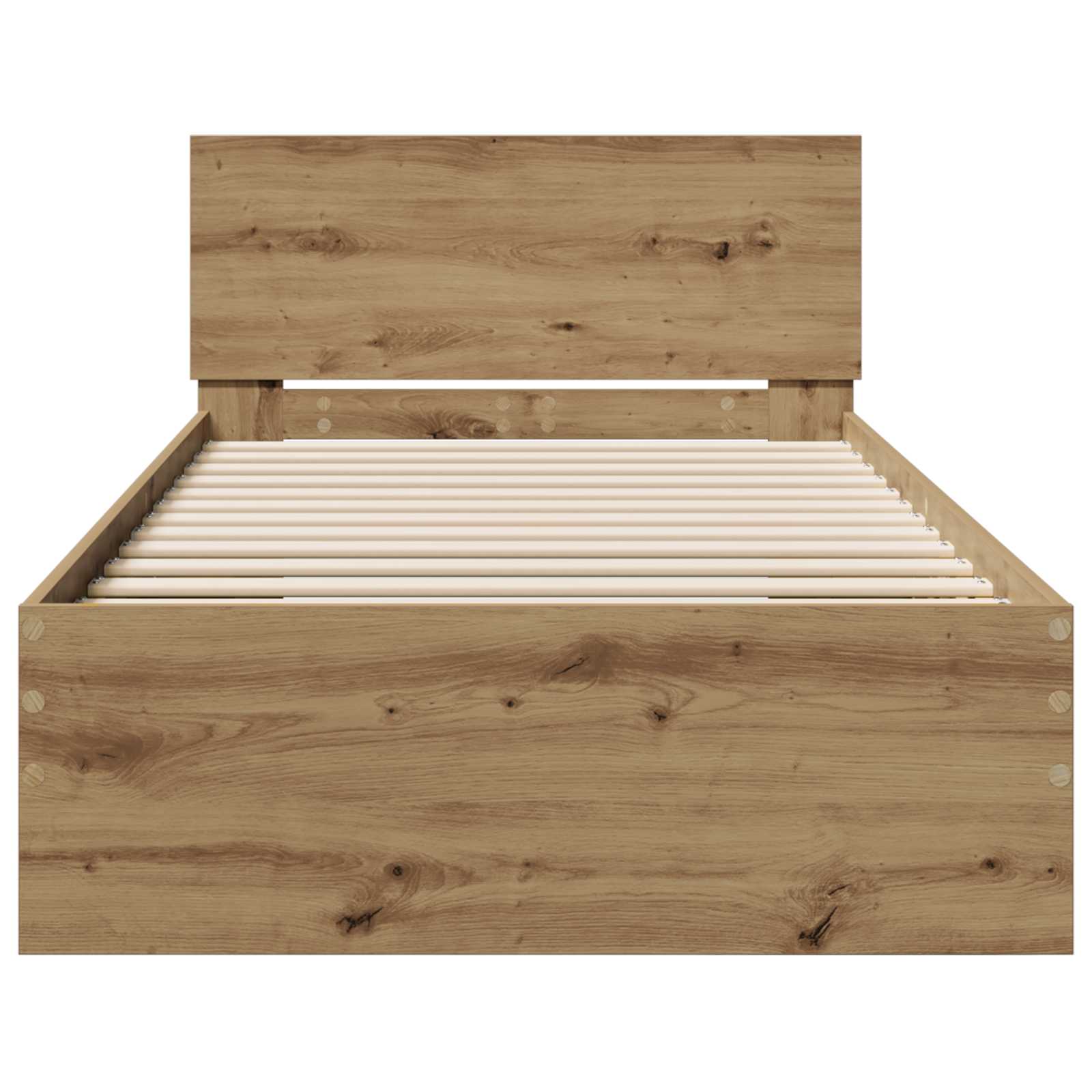 Rám Postele Nástěnný S Čelo Dub Artisan Kompozitní Dřevo