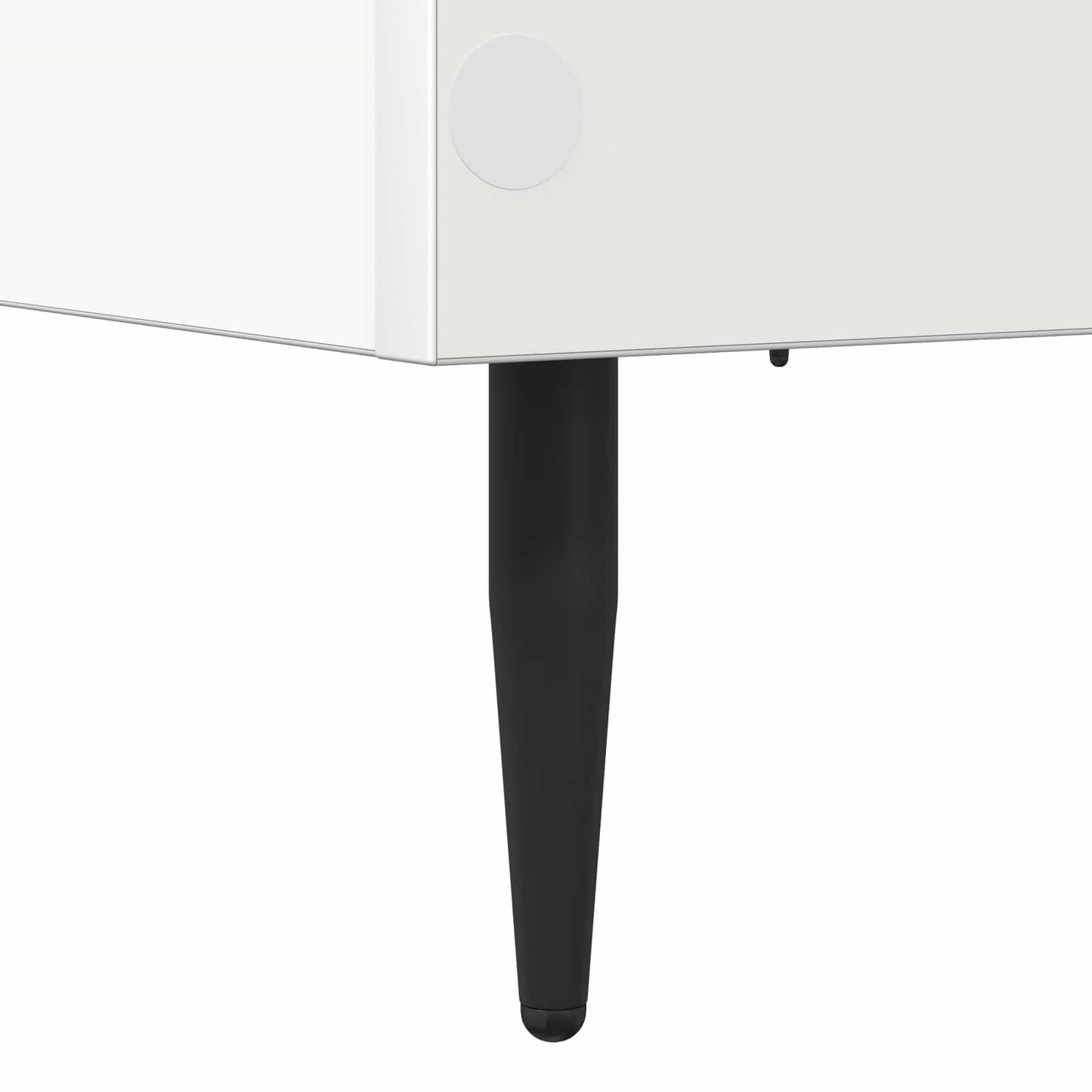 Rám Postele Bílá 80 X 200 Cm Kompozitní Dřevo