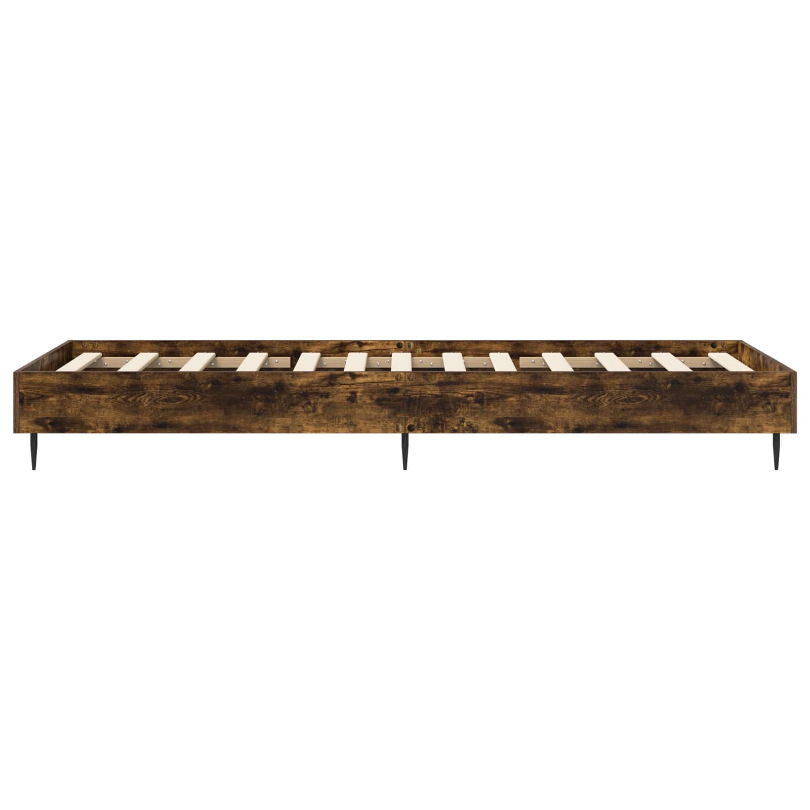 Rám Postele Kouřový Dub 80 X 200 Cm Kompozitní Dřevo