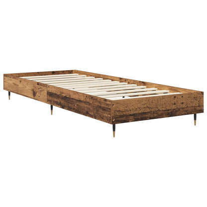 Rám Postele Staré Dřevo 80 X 200 Cm Kompozitní Dřevo