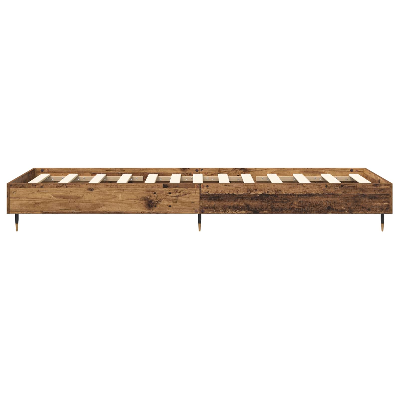 Rám Postele Staré Dřevo 80 X 200 Cm Kompozitní Dřevo