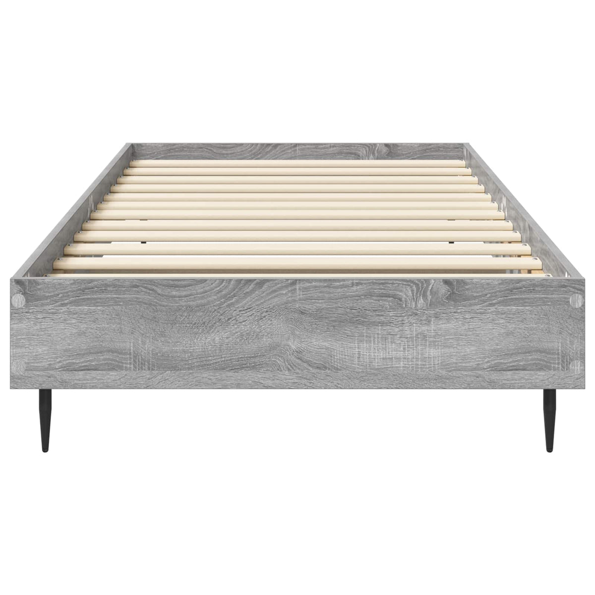 Rám Postele Šedý Sonoma 80 X 200 Cm Kompozitní Dřevo