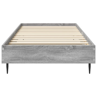 Rám Postele Šedý Sonoma 80 X 200 Cm Kompozitní Dřevo