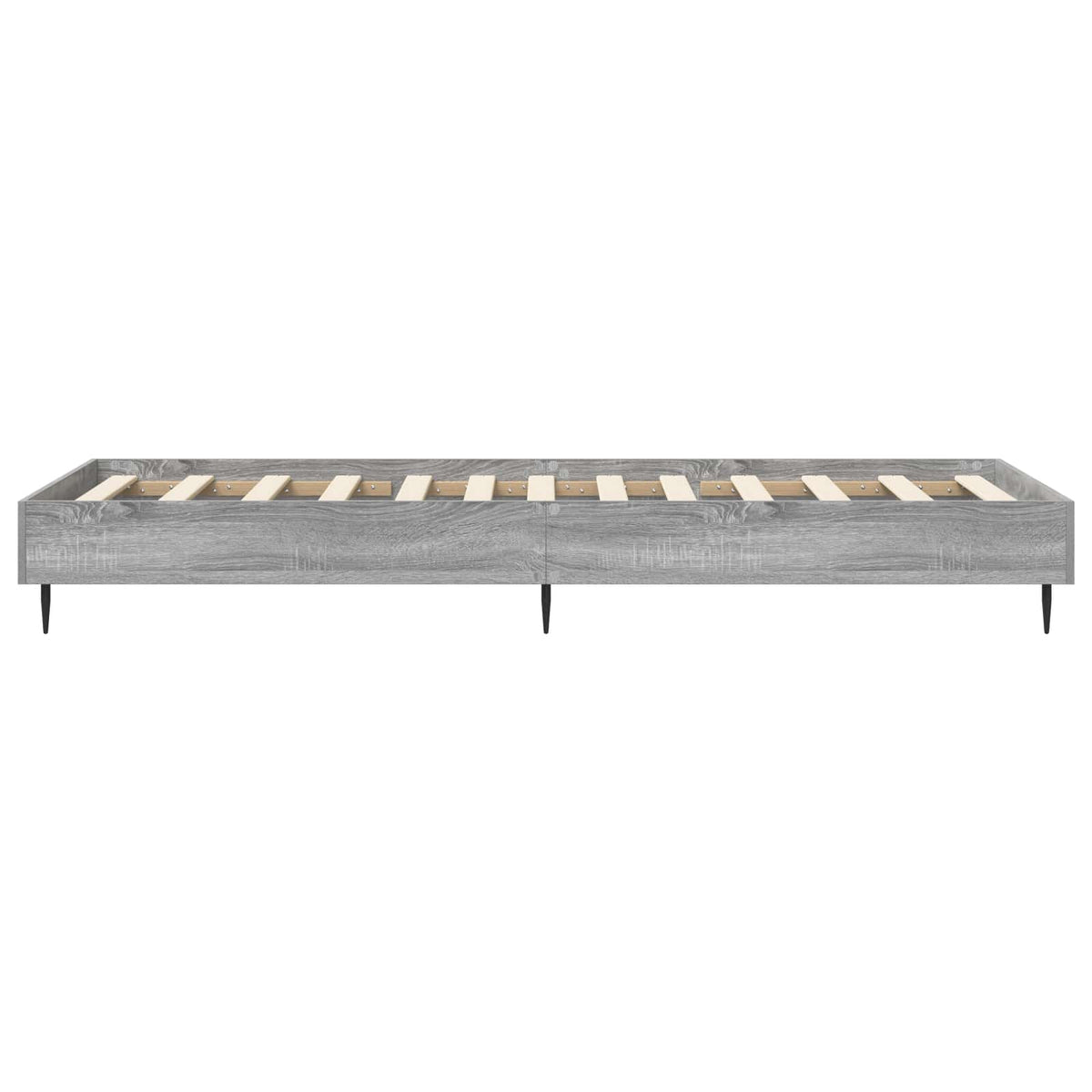 Rám Postele Šedý Sonoma 80 X 200 Cm Kompozitní Dřevo