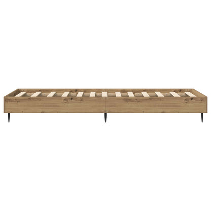 Rám Postele Dub Artisan 80 X 200 Cm Kompozitní Dřevo