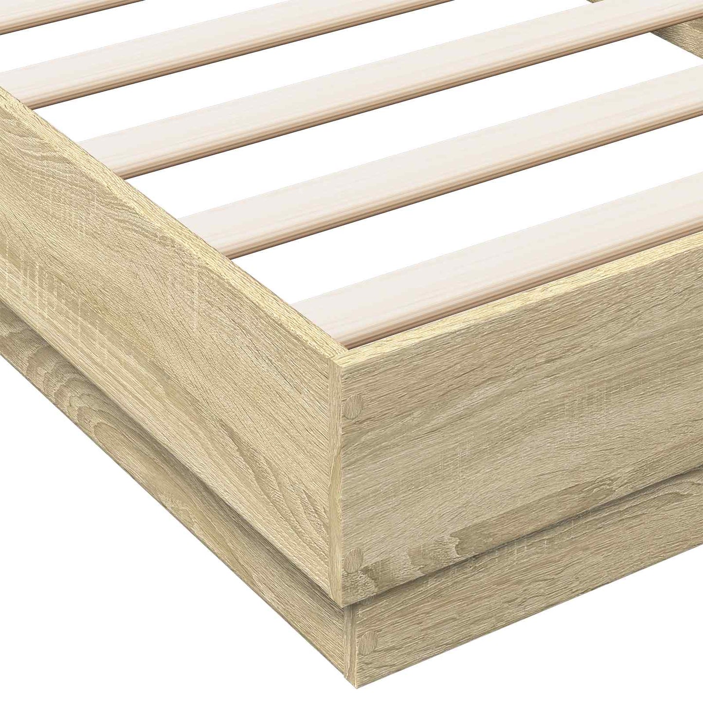 Postel Na Podlaze Dub Sonoma 80 X 200 Cm Kompozitní Dřevo