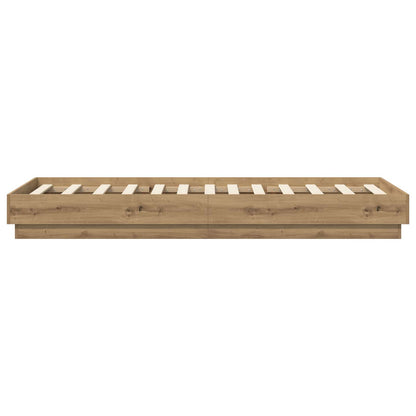 Postel Na Podlaze Dub Artisan 80 X 200 Cm Kompozitní Dřevo