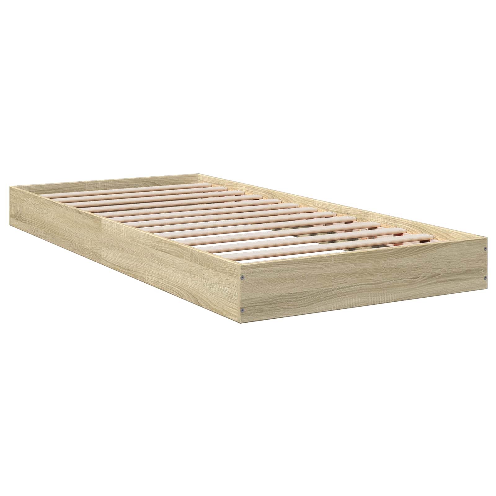 Postel Na Podlaze Dub Sonoma 80 X 200 Cm Kompozitní Dřevo