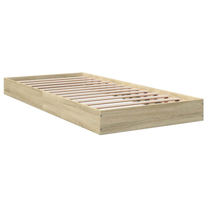 Postel Na Podlaze Dub Sonoma 80 X 200 Cm Kompozitní Dřevo