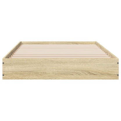 Postel Na Podlaze Dub Sonoma 80 X 200 Cm Kompozitní Dřevo