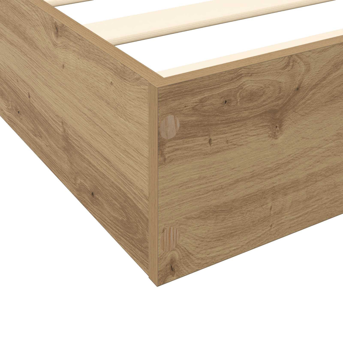 Postel Na Podlaze Dub Artisan 80 X 200 Cm Kompozitní Dřevo