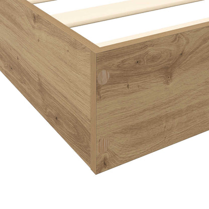 Postel Na Podlaze Dub Artisan 80 X 200 Cm Kompozitní Dřevo